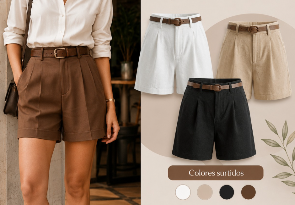 Pack X3 Short + Correa